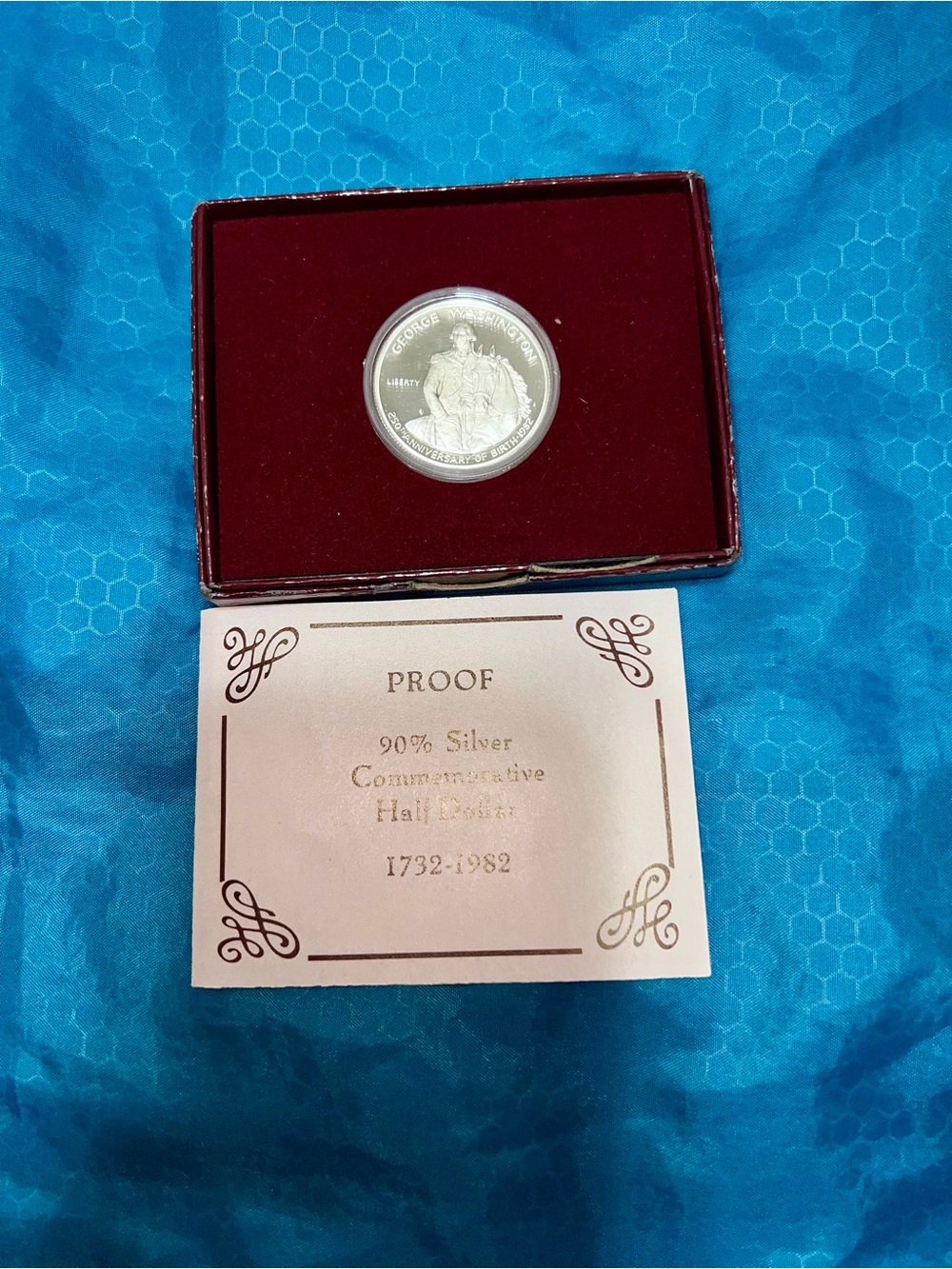 George Washington 250th Anniversary of Birth Commemorative Coin